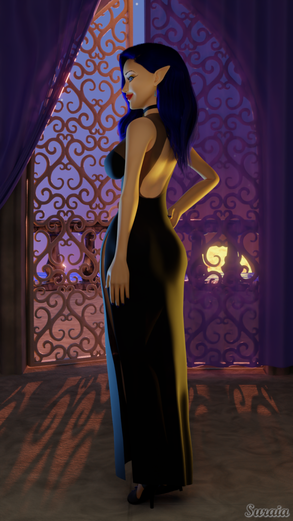 ThrishaDress Thrisha at the Balcony