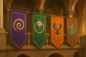 Banners of the Gods of the New Faiths